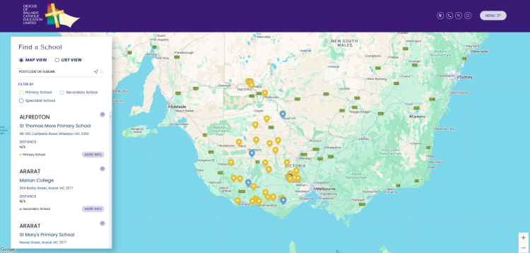 https://www.dobcel.catholic.edu.au/uploads/Find-my-school-map-view.png